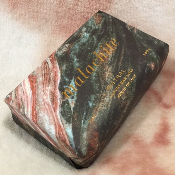 Mistral Malachite Scented Luxury Hand Soap NWT Large 7 oz Bar France - Picture 4 of 8